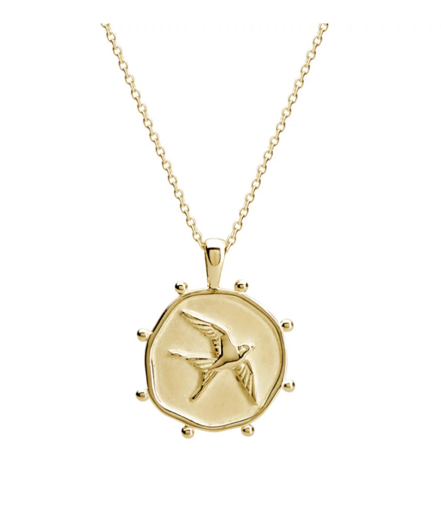 MURKANI FREEDOM NECKLACE 18 KT GOLD PLATED - Wine Domaine