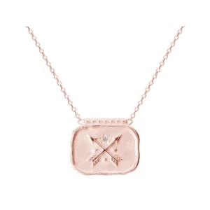 murkani heirloom necklace rose gold plated