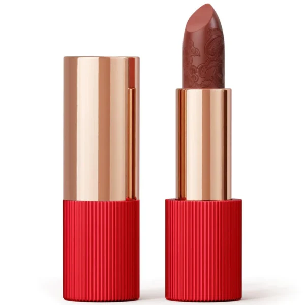 La Perla Terracotta-red-lipstick